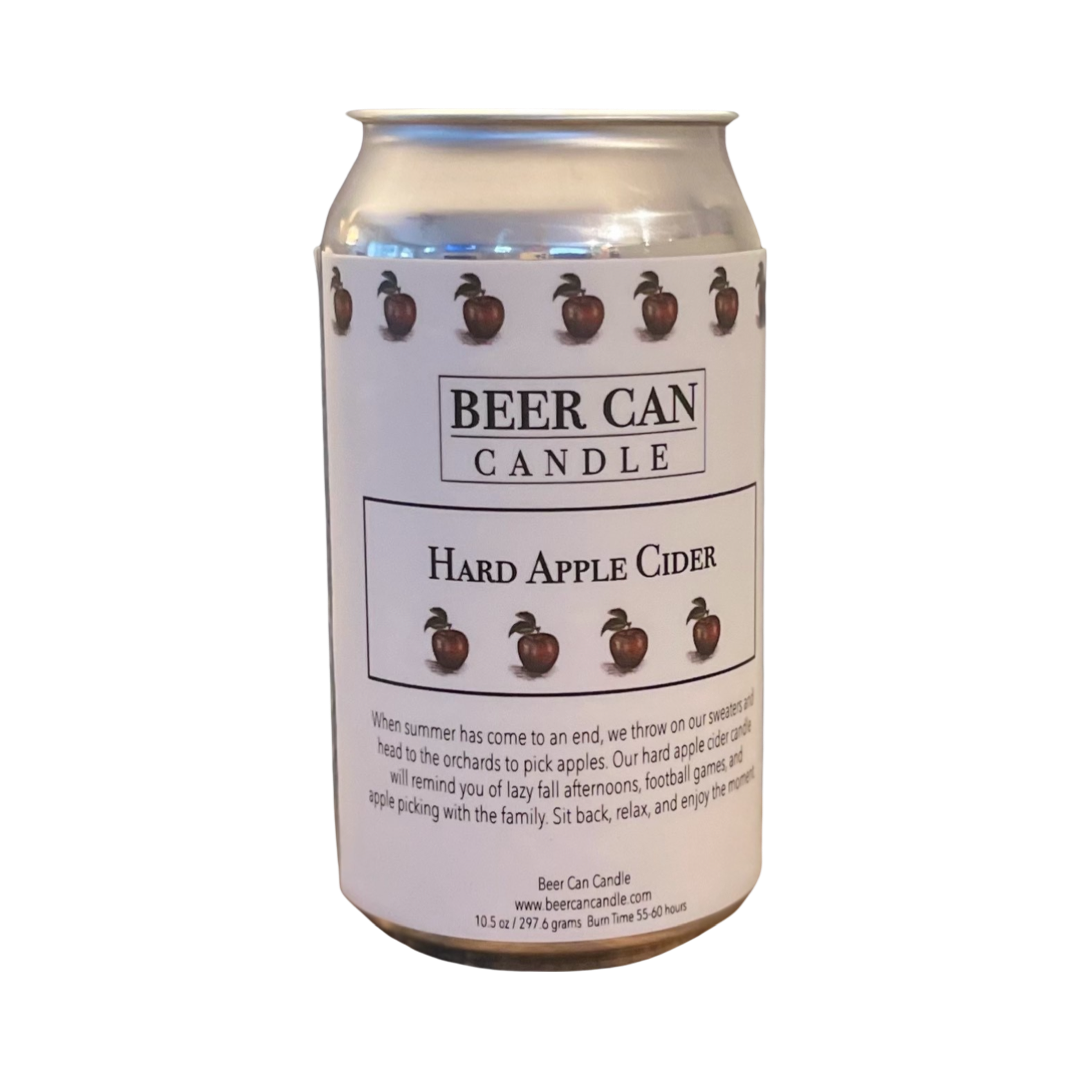 NEW Soy Wax Blend Beer Can Candle - Hard Apple Cider